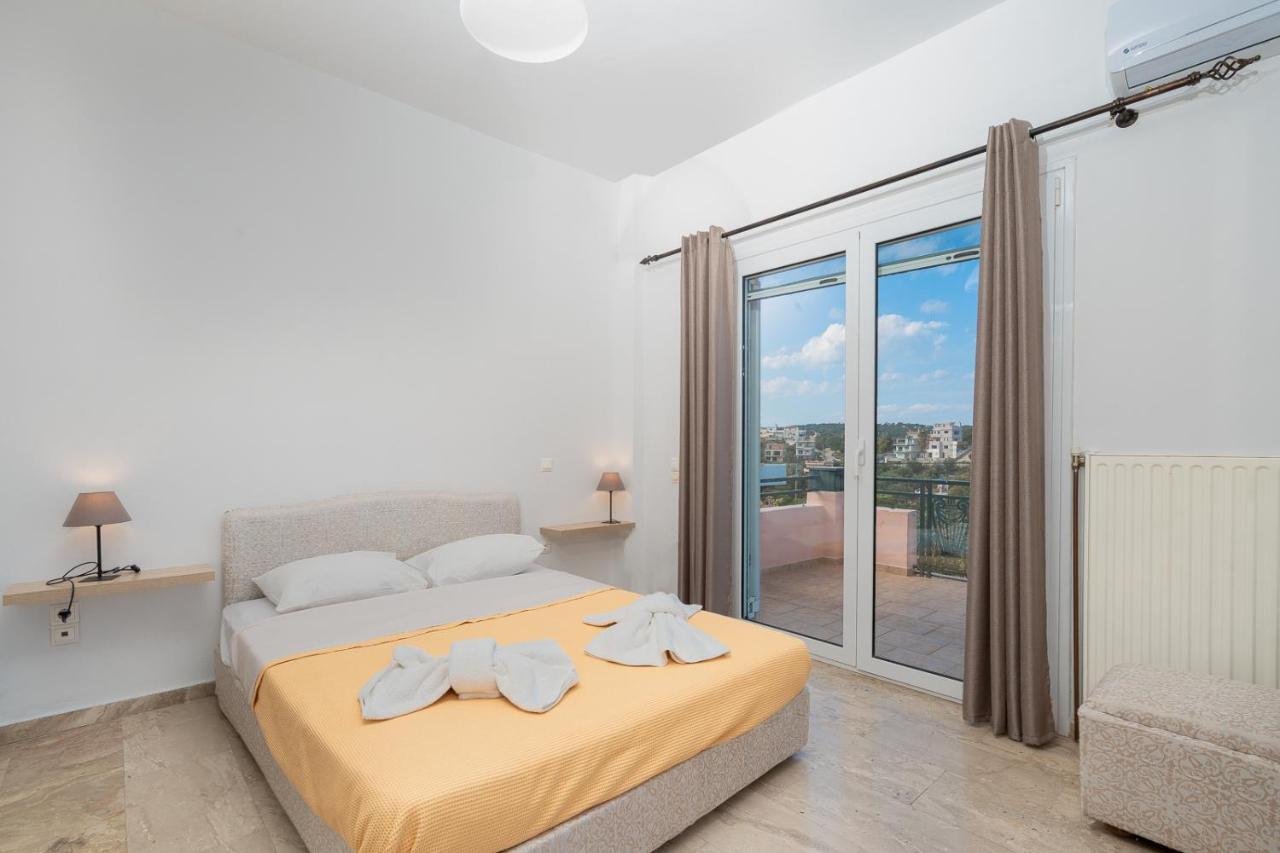 Mtc-D Apartments By The Sea And Airport Pórto Ráfti Dış mekan fotoğraf