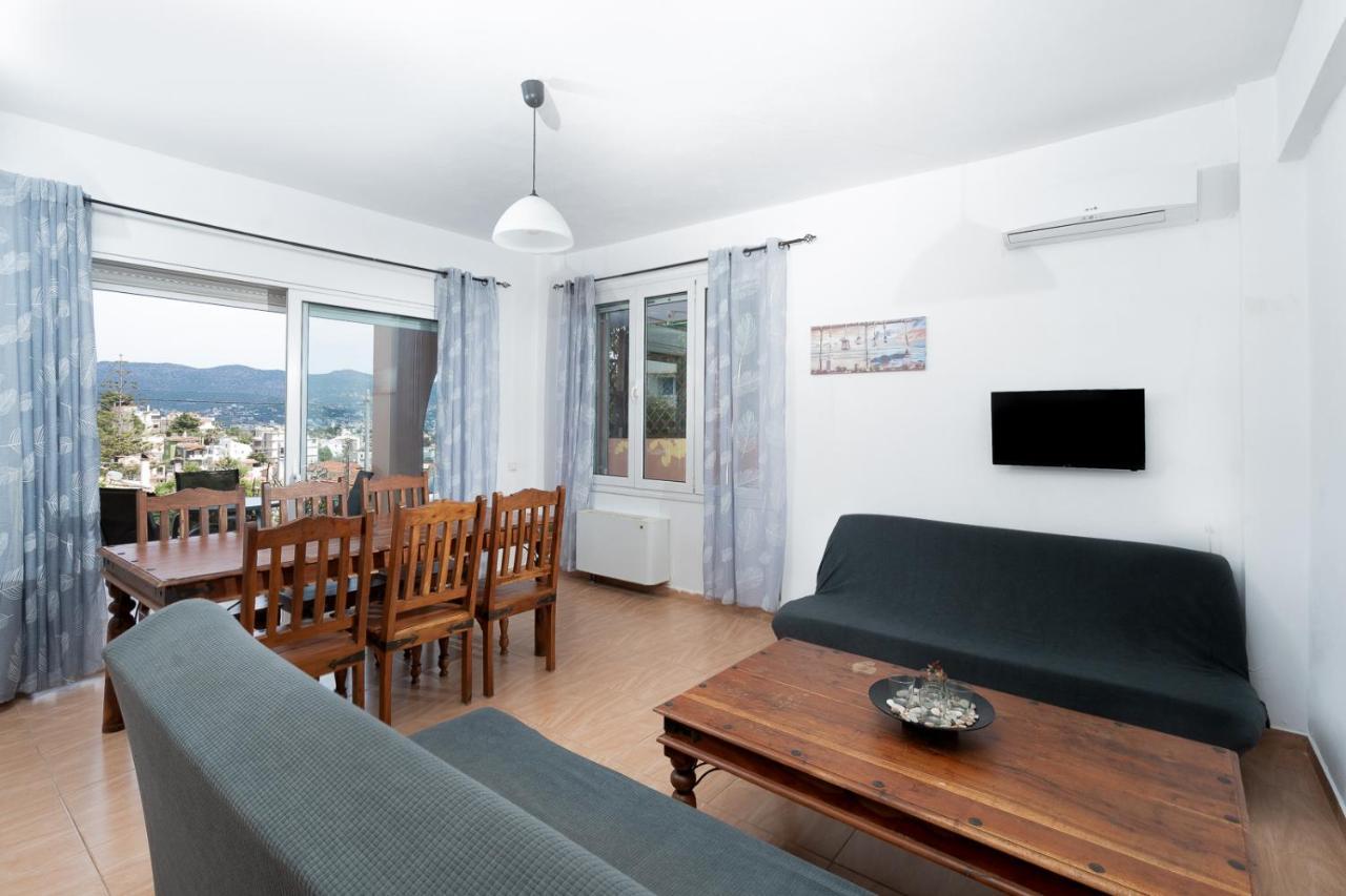 Mtc-D Apartments By The Sea And Airport Pórto Ráfti Dış mekan fotoğraf