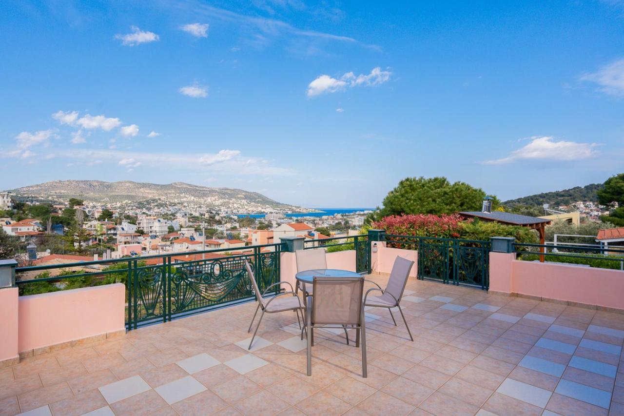 Mtc-D Apartments By The Sea And Airport Pórto Ráfti Dış mekan fotoğraf